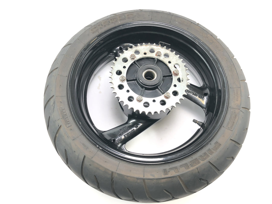 Yamaha YZF 750 R 4HN [1995] - Rear wheel rim with chain wheel 17xMT5.50