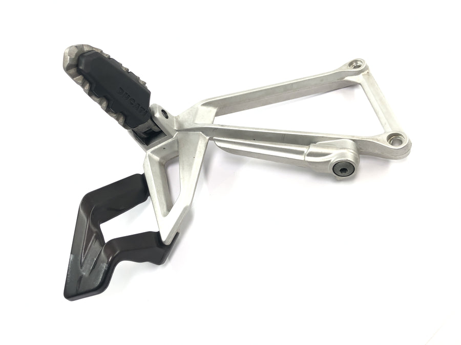 Ducati Multistrada 1200 S Touring [2009] - Staffa porta pedana poggiapiedi passeggero sinistra