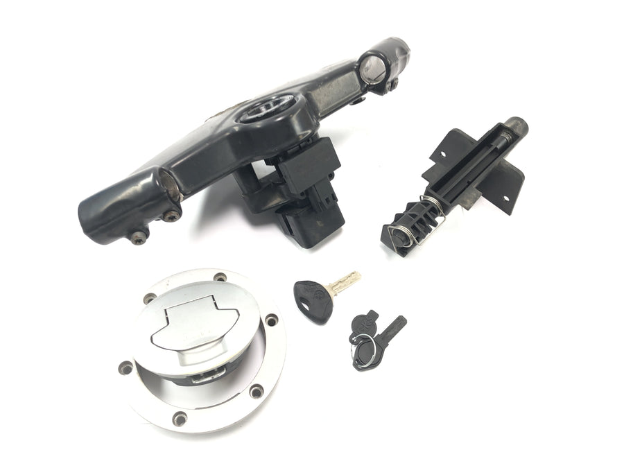 BMW K 1200 S K12S [2004] - Lock set for upper fork bridge with ignition lock, tank lock