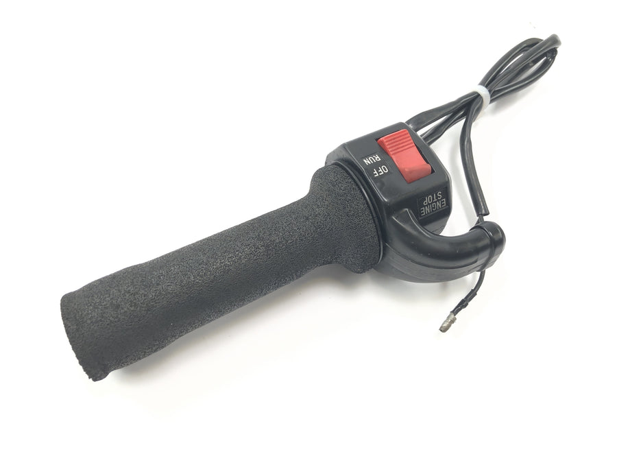 Yamaha XT 600 Z Ténéré 55W [1986] - handlebar fitting handlebar switch on the right with gas handle r