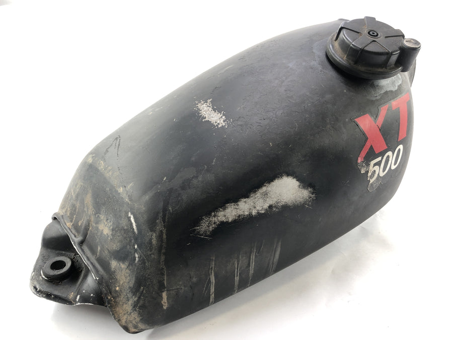 Yamaha XT 500 1U6 [1981] - Réservoir de carburant en aluminium