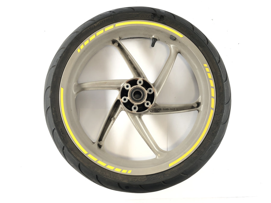 Cagiva Mito 125 EVO 8p [2000] - ruota della ruota anteriore 3,00 x 17 "ruota del bordo in alluminio