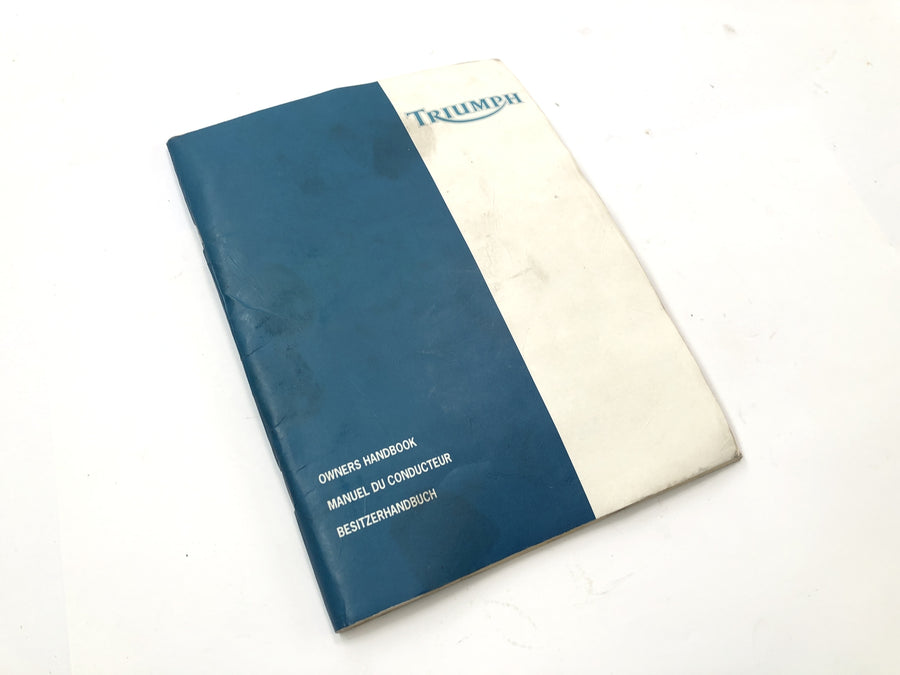 Triumph Speed ​​​​Triple T509 [1998] - Guide de l'utilisateur