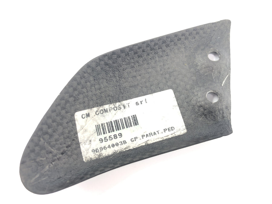 Ducati Monster S4R M4 [2004] - Protection talon carbone gauche protection repose-pieds couvre-talon