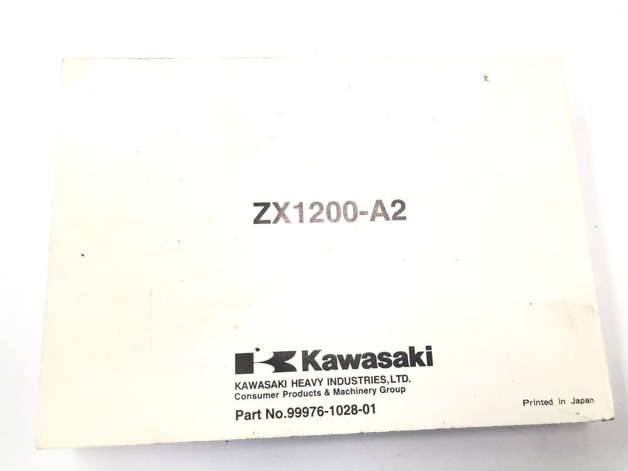 Kawasaki ZX 12 R ZXT20A [2001] - mode d'emploi manuel mode d'emploi