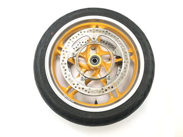 BMW R 1100 S R2S [2000] - Vorderrad Komplettrad Felge 3.50 x 17" Bremsscheiben ABS Sensorring - 0