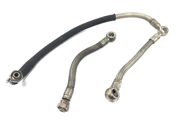 Moto Guzzi Stelvio 1200 8V [2016] - Tubo flessibile in acciaio per linea pressione olio