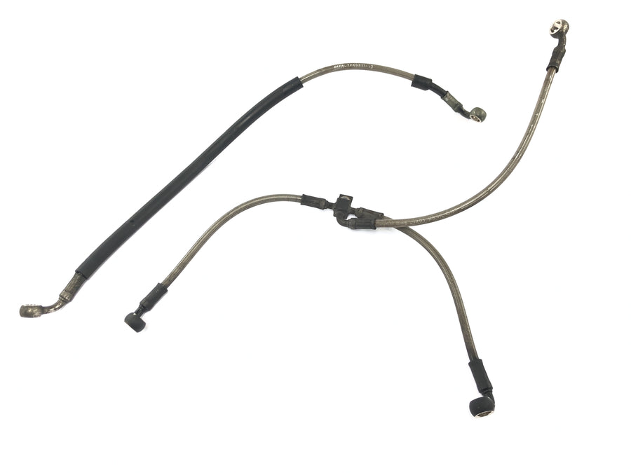 BMW K 1200 S K12S [2005] - brake line brake hose steel braided front set