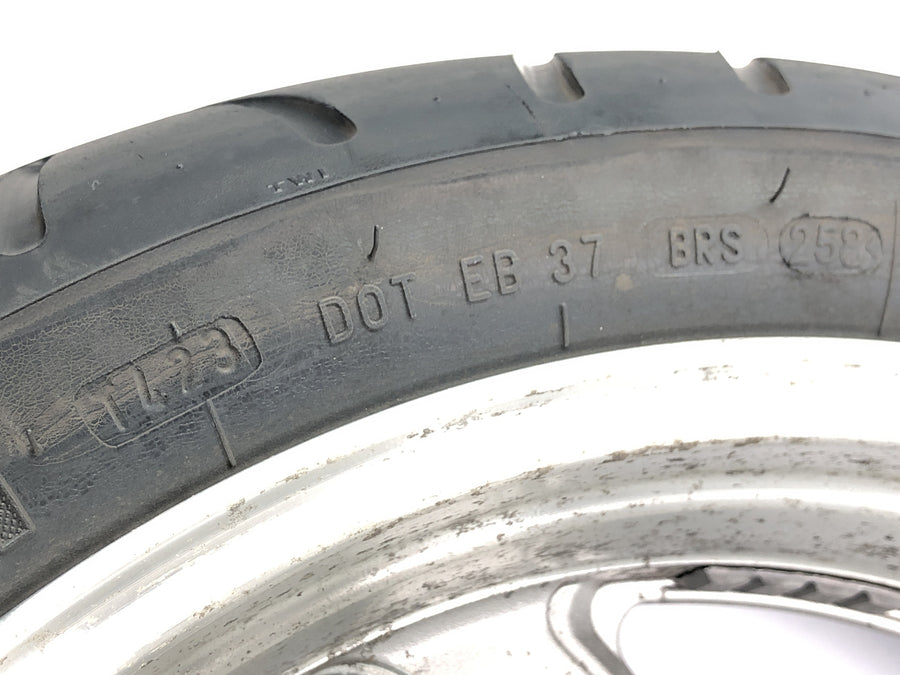 Yamaha GTS 1000 4FV [1997] - Rear wheel rim with brake disc and sprocket