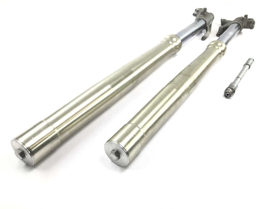 Honda FMX 650 RD12 [2006] - Forcella forcella anteriore telescopica con perno