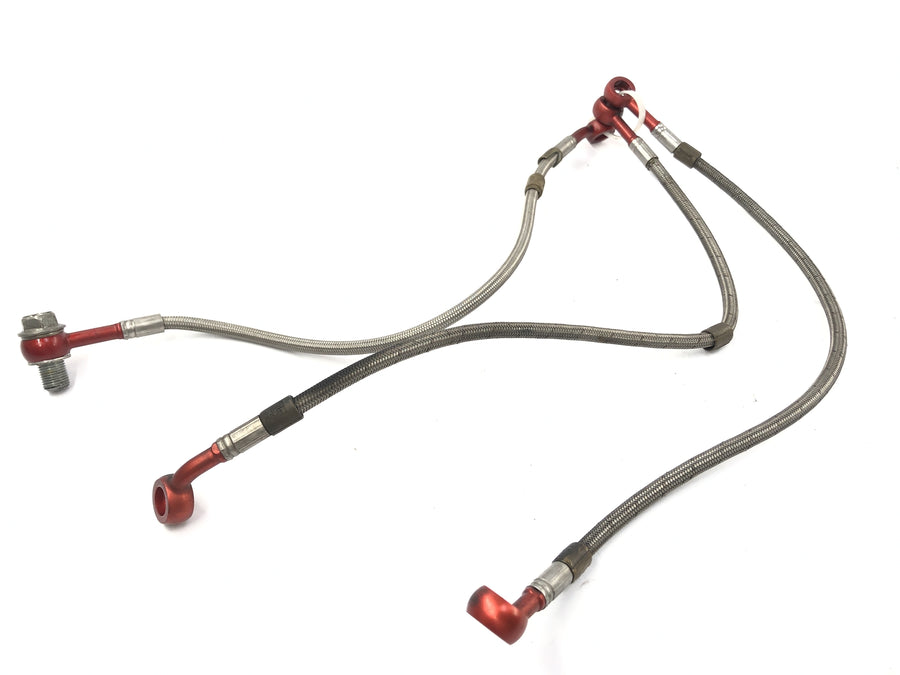 Suzuki GSX R 1100 GV73B [1990] - Brake lines Stahlflex