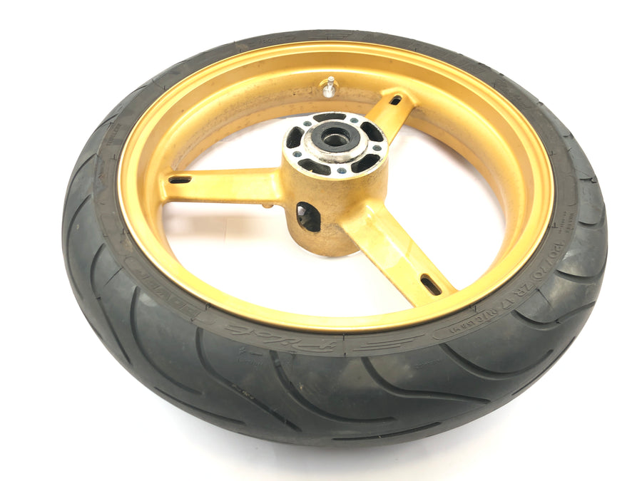 Suzuki GSX R 1000 WVBZ K3 [2003] - Vorderrad Felge Rad 3.50 x17" Gold