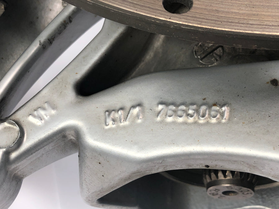 BMW R 1200 GS R12 K25 [2004] - cardan de transmission finale 31/11 pignon d'essieu arrière HAG avec disque de frein ABS