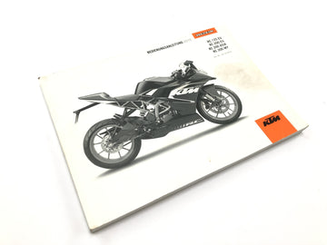KTM RC 125 [2016] - Manuel du propriétaire Manuel d'utilisation Manuel du conducteur