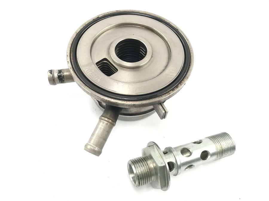 Yamaha YZF 750 R 4HN [1995] - Oil cooler adapter oil cooler connection plate