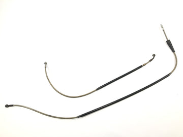KTM 640 LC4 EGS [1999] - Brake line steel braided brake hose front and rear