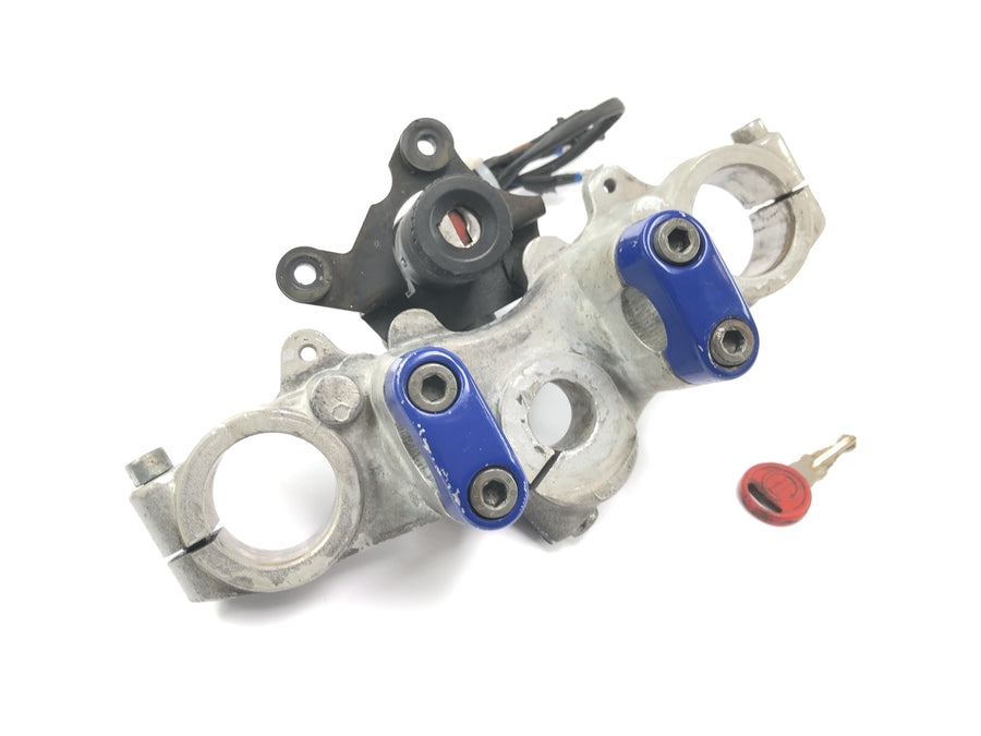 Sachs ZX 125 [1998] - Gabelbrücke oben Gabelklemmung Lenkerhalter mit Zündschloss