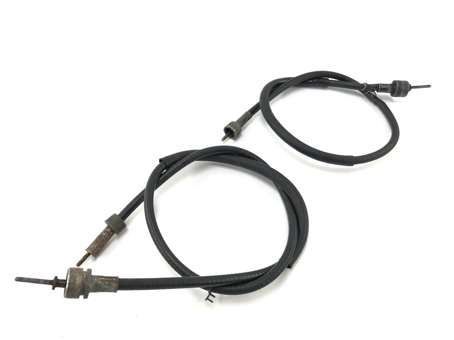 Yamaha XT 500 1U6 [1981] - Speedometer cable and tachometer cable set