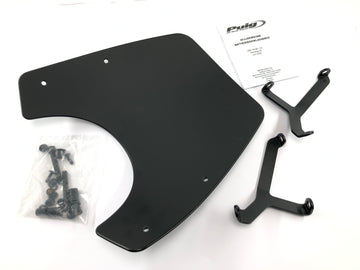 Kawasaki W 230 [2025] - Windschild schwarz Verkleidungsscheibe mit Anbaumaterial - 0