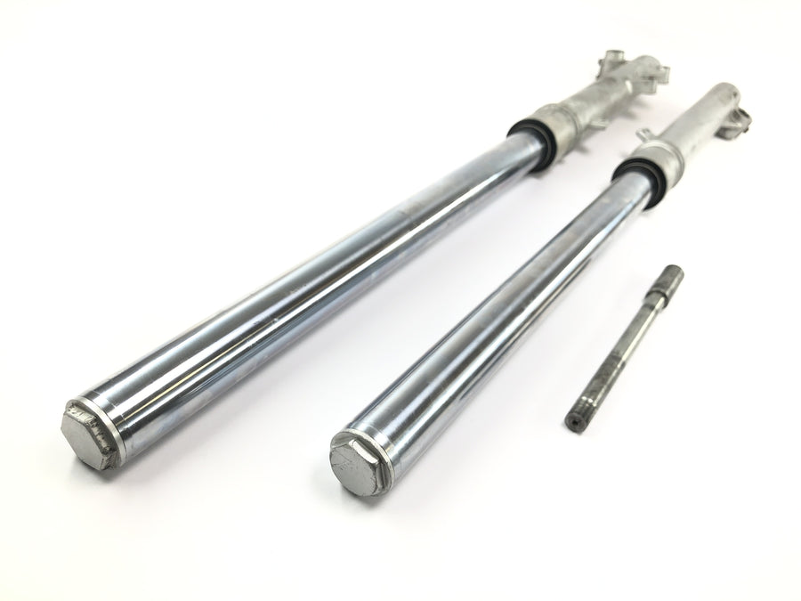 Sachs ZX 125 [1998] - Gabel Telegabel 40 mm Gabelholme Vordergabel mit Achse