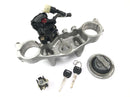 Honda FMX 650 RD12 [2006] - Set serrature, blocchetto di accensione, tappo del serbatoio, ponte forcella superiore-5