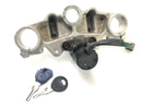 Yamaha XT 125 X [2004] - Té de fourche supérieur avec serrure de contact-5