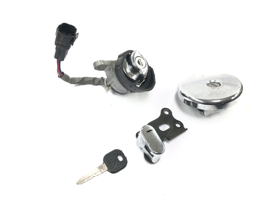 Kawasaki VN 1600 Classic VNT60A [2007] - Set serrature blocchetto accensione tappo serbatoio serratura casco