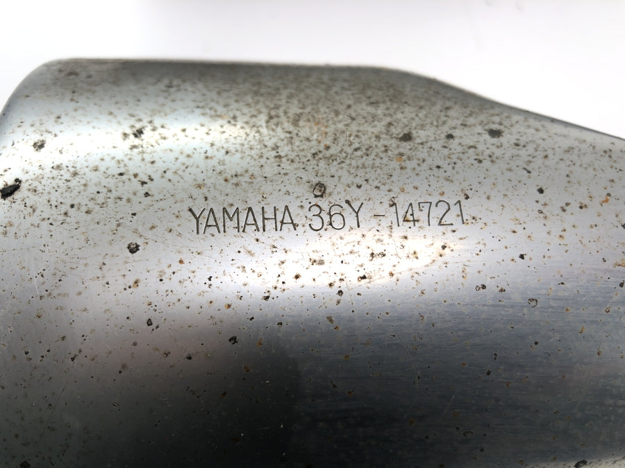 Yamaha FJ 1100 47E [1985] - Échappement Absorbeur de sons amortisseur à gauche et à droite