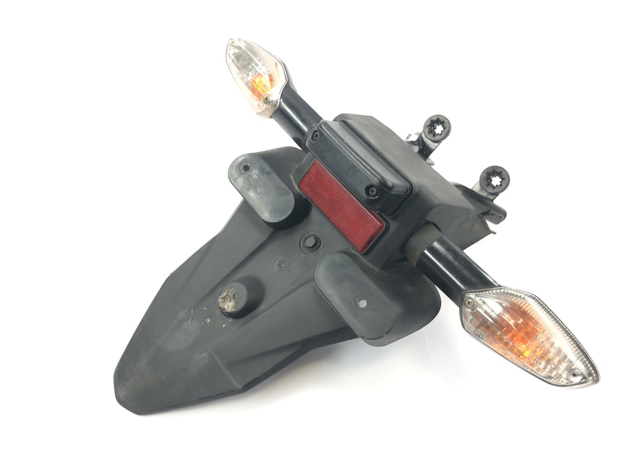 Honda CBR 125 R JC50 [2012] - Support de plaque d'immatriculation avec pare-éclaboussures de clignotant