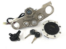 Suzuki GSF 1200 S Bandit WVA9 [2003] - locksmith with fork bridge above ignition lock tank lock-1