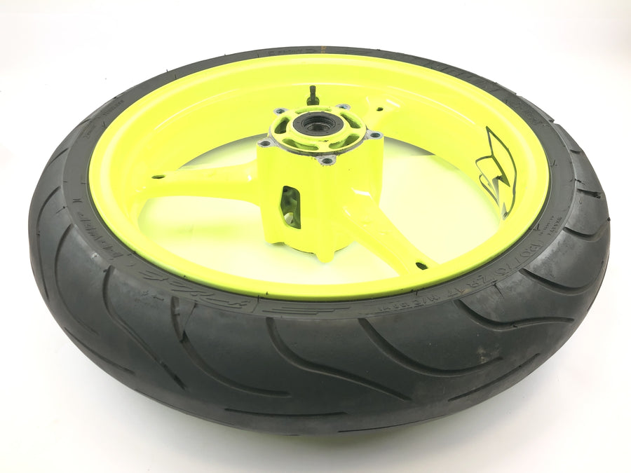 Suzuki GSX R 1000 WVB6 K6 [2006] - Vorderrad Rad Felge neon gelb 3.50 x 17"