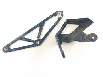 Yamaha XT 660 X DM01 [2006] - pinza del freno di copertura sulla protezione del coperchio del filtro dell'olio posteriore - 0