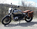 BMW R nineT 1200 Roadster [2014-2023] - Zwei Seitentaschen aus Leder + Doppelrahmen