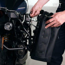 BMW R nineT 1200 Pure [2017-2023] - Zwei Khali-Seitentaschen aus TPU 35L - 45L + Paar Aluminiumplatten