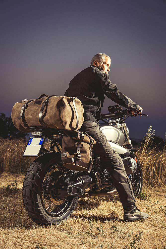 BMW F 900 GS Adventure [2024-] - Reisetasche Kalahari 25L Spaltleder