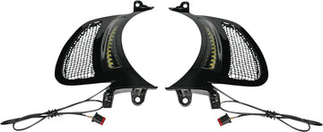 harley-davidson road glide st [CUSTOM DYNAMICS] – Inserts de ventilation Genesis® 4 Dynamic LED Road Glide® - 0
