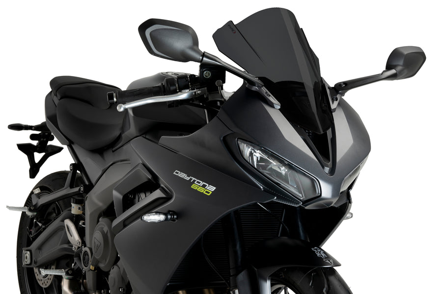 TRIUMPH DAYTONA 660 [2025] – Z-Racing Scheibe – Mattschwarz