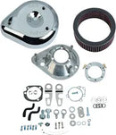 Harley-Davidson Xl 883 R Roadster [2009-2010, 2013] - Mini Teardrop Stealth Luftfilter-Kit – Oberfläche: Silber – Bild 9