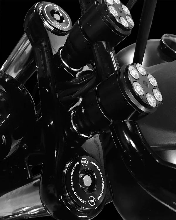 Harley-Davidson FXDBP 1690 Dyna Street Bob Factory Custom [2015-2016, 2013-2014, 2016] - Suspension avant Legend AXEO Performance - Image 5