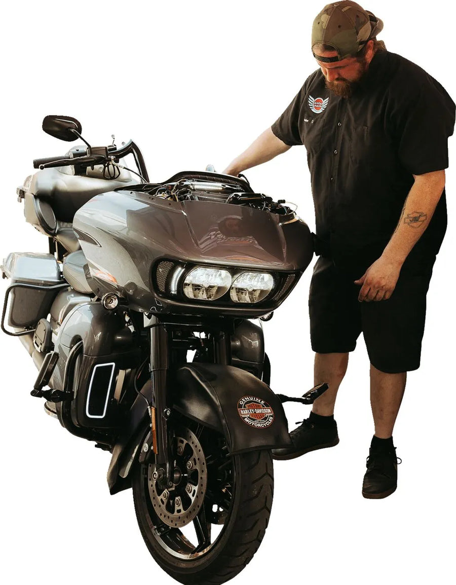 harley-davidson road glide st [CUSTOM DYNAMICS] – Inserts de ventilation Genesis® 4 Dynamic LED Road Glide®