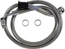 harley davidson flde [DRAG SPECIALTIES] - Extended stainless steel brake line-1