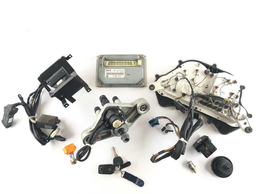 BMW K 1200 LT [2002] - Locksmith con immobilizzatore e fork bridge sopra