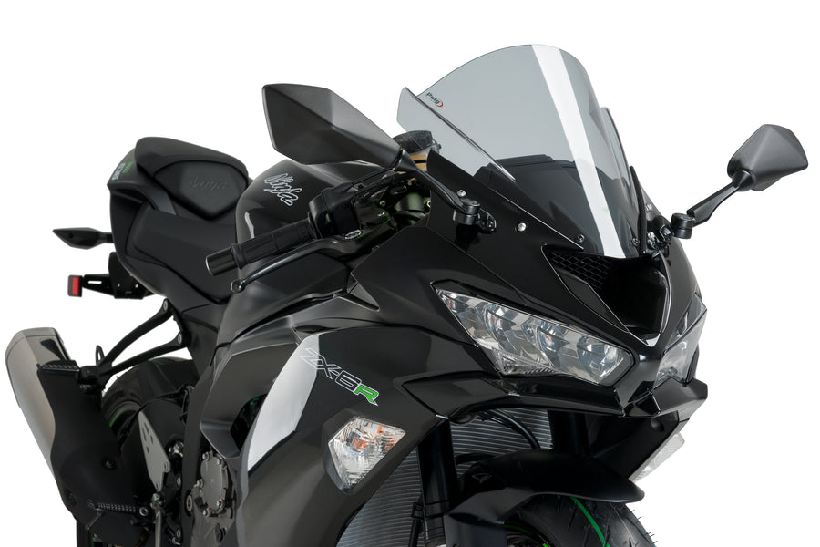 KAWASAKI ZX-6R NINJA [2018] – Z-Racing Scheibe – Schwarz