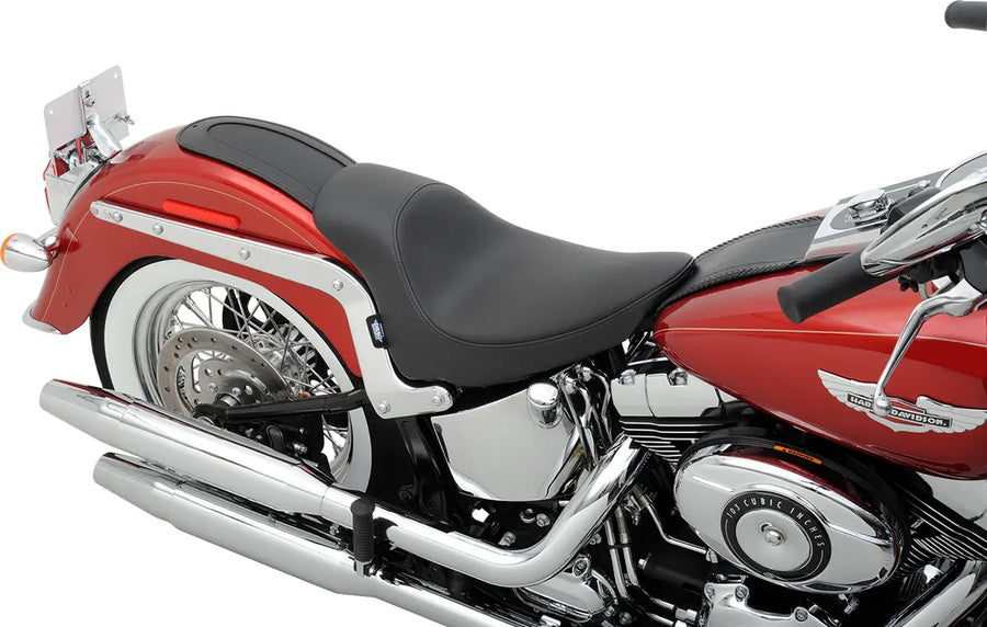 Harley Davidson Flst [DRAG SPECIALTIES] - Siège solo EZ-ON avec support