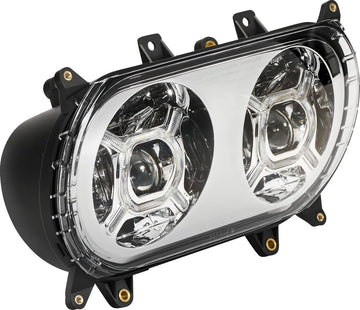 harley davidson fltruse [CUSTOM DYNAMICS] – Phare LED Double-X - 0