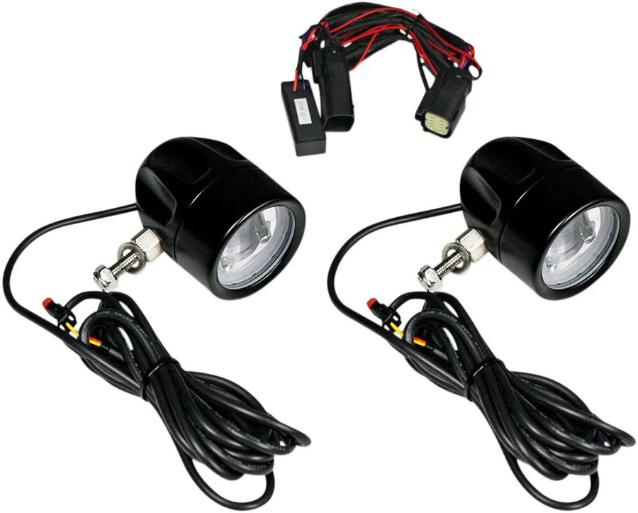 harley davidson flhxse [CUSTOM DYNAMICS] – ProBEAM® LED halo fog lights