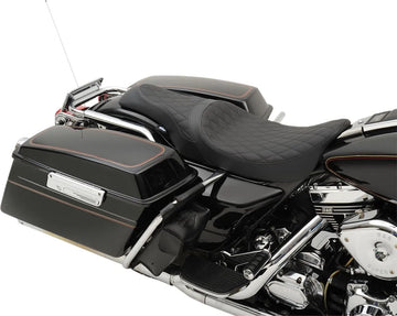 harley davidson flhri [DRAG SPECIALTIES] – Caballero 2-Up Vinyl-Sitz