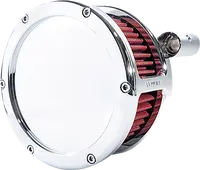 Harley-Davidson FLHX 1340 Electra Glide Special [1984-1985] - BA Velocity Stack – Oberfläche: Rot – Bild 6