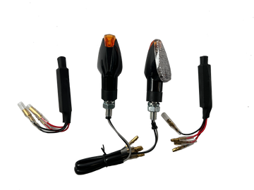 2 LED Blinker Clear Resistance [Mark-test] -yamaha MT-03 MT-07 MT-09 MT-125