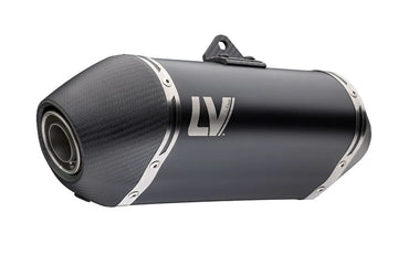 cf moto 450 [LEOVINCE] – LV-14 Black Edition rear silencer